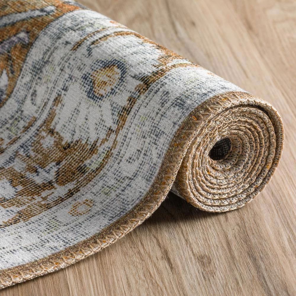 Athena 4 Walnut 8 ft. 6 in. x 12 ft. 9 in. Area Rug by Addison Rugs - Image 6