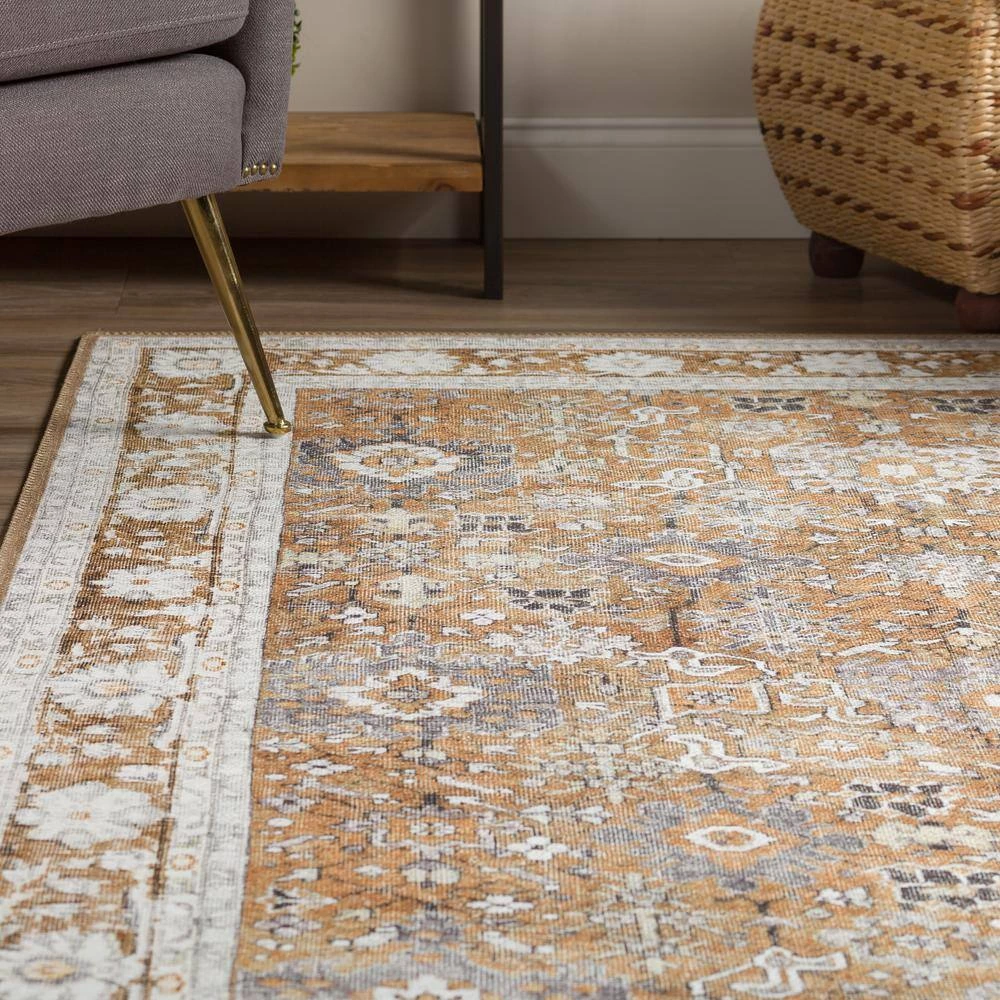 Athena 4 Walnut 8 ft. 6 in. x 12 ft. 9 in. Area Rug by Addison Rugs - Image 3