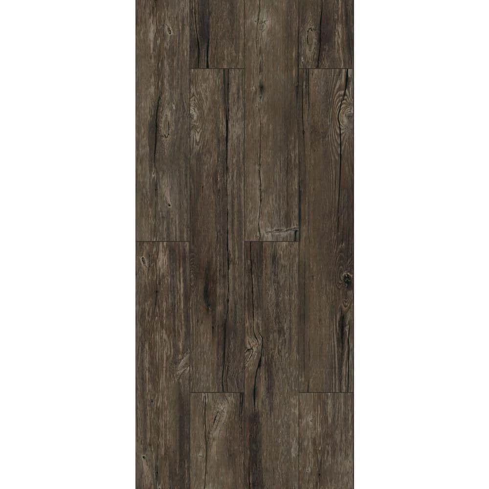 Walnut Ember Grey 6 in. x 36 in. Peel and Stick Vinyl Plank (36 sq. ft. / case) by TrafficMaster