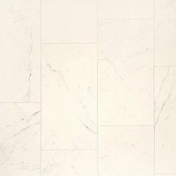 Emerson White Residential Vinyl Sheet Flooring 12 ft. Wide x Cut to Length by TrafficMaster